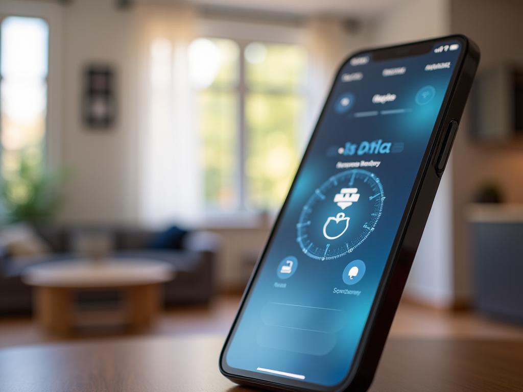Sistema de seguridad residencial integrado con smartphone